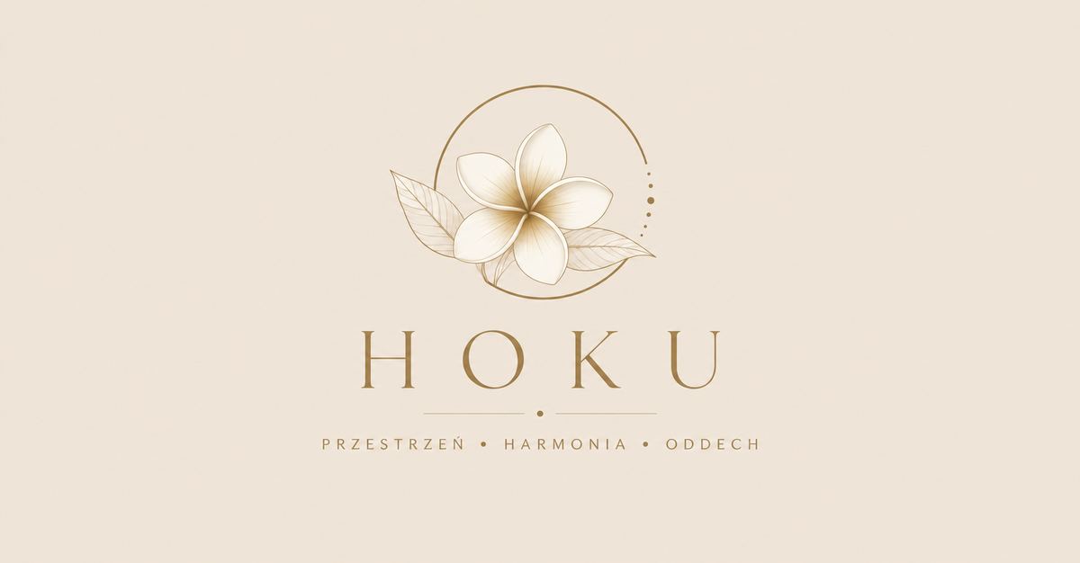 Hoku — harmonizacja przestrzeni, logo